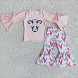 pink cow girls clothing  outfits