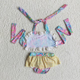 colorful  Children's swimsuit