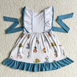 Easter cute girl dress