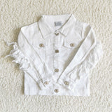 Bright denim for fall fashion--white