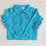 Bright denim for fall fashion--blue