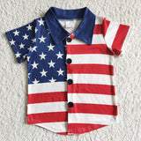 B17-19 July 4 star boy T-shirt