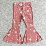 Bell-bottom jeans