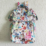 Unisex cartoon print bag