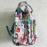 Unisex cartoon print bag