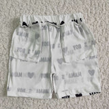 MAMA'S BOY cartoon boy shorts
