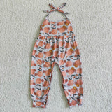 girl  jumpsuit--peach