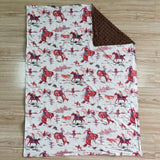 Western cowboy blanket