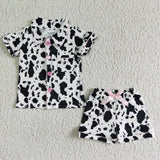 cow girl pajamas clothing