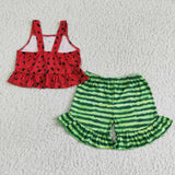 2.99 watermelon  print  Girl's Summer outfits