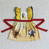 5.5 A10-22 cartoon yellow dress