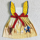 5.5 A10-22 cartoon yellow dress
