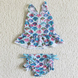Scales the swimsuit girl clothing
