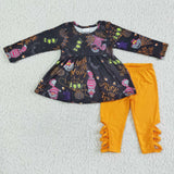 Halloween cartoon girl clothing
