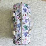 High quality cartoon print women's duffel bag