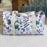 High quality cartoon print women's duffel bag