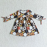 5.5 pumpkin sweet donuts girl dress