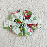 Christmas green cartoon girls dress outfits