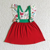 Christmas red girl dresses