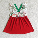 Christmas red girl dresses