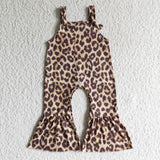 leopard Suspenders for girls