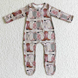 boots zip baby romper