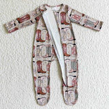 boots zip baby romper