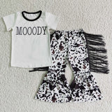MOODY white tassel girls clothing