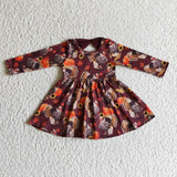 Thanksgiving Brown Turkey dress