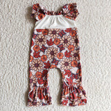 Halloween hey pumpkin pink romper