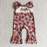 Halloween hey pumpkin pink romper