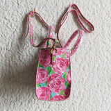 pink flower  Cross body bags for children