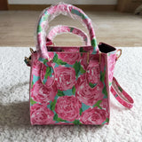 pink flower  Cross body bags for children