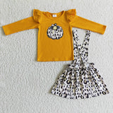 pumpkin long sleeve orange girl clothing