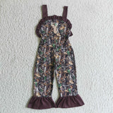 brown girls overalls