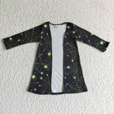 Halloween spiderweb cardigan mom and  me