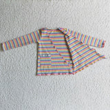 stripe cardigan