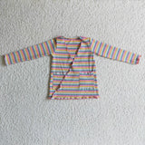 stripe cardigan