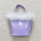 purple handbag