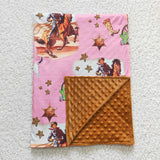 BL0035- western pink blanket