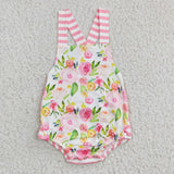 pink flower baby bubble