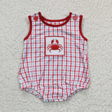 5.5 SR0157 Embroidered crab boy bubble