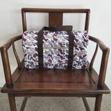 High quality camouflage print women's duffel bag