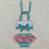 cartoon green princess swimsuit