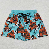summer western mama tried adult shorts