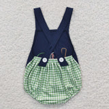 Embroidered baseball navy blue BOY bubble