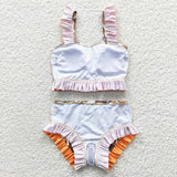 summer cartoon mouse orange swimsuit