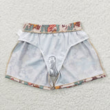 western cactus swimming trunks