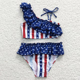5.14 USA warehouse 4th of July swimsuit