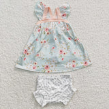 new style floral  bummies outfits